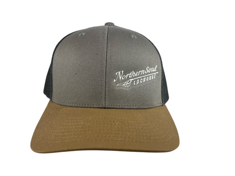 Northern Soul Lacrosse Trucker Hat Earth Tones