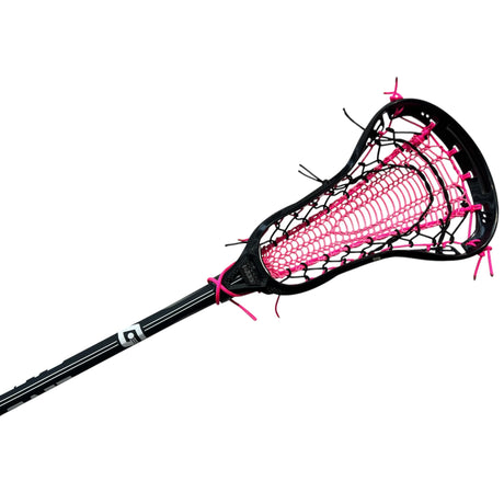 Custom Gait Apex 2 Women's Lacrosse Stick with Valkyrie Pocket Black/Neon Pink