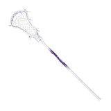 Limited Edition White/Purple STX Aria Pro-M Complete Women's Lacrosse Stick