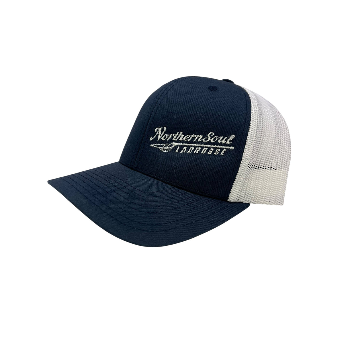Northern Soul Lacrosse Trucker Hat Navy
