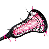 Custom Gait Apex 2 Women's Lacrosse Stick with Valkyrie Pocket Black/Neon Pink