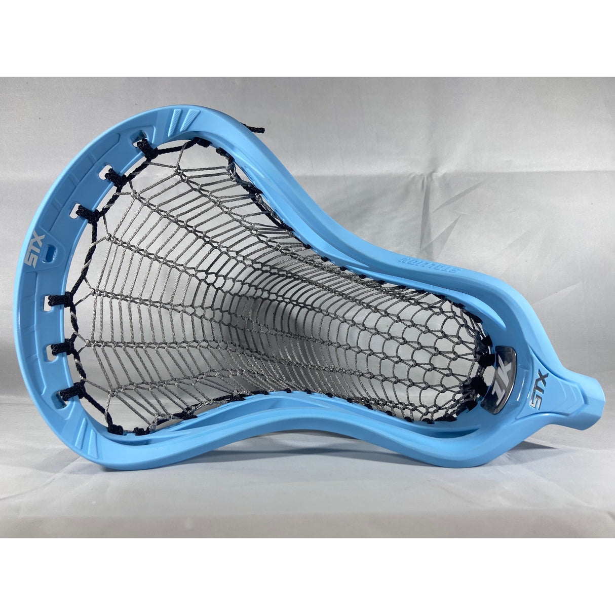 Custom STX Lacrosse Stallion 1K Head Limited Edition Carolina with Armor Mesh Spyder Wire