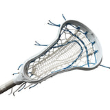 STX Exult Pro Complete Women's Lacrosse Stick with Valkyrie Pocket White/Carolina