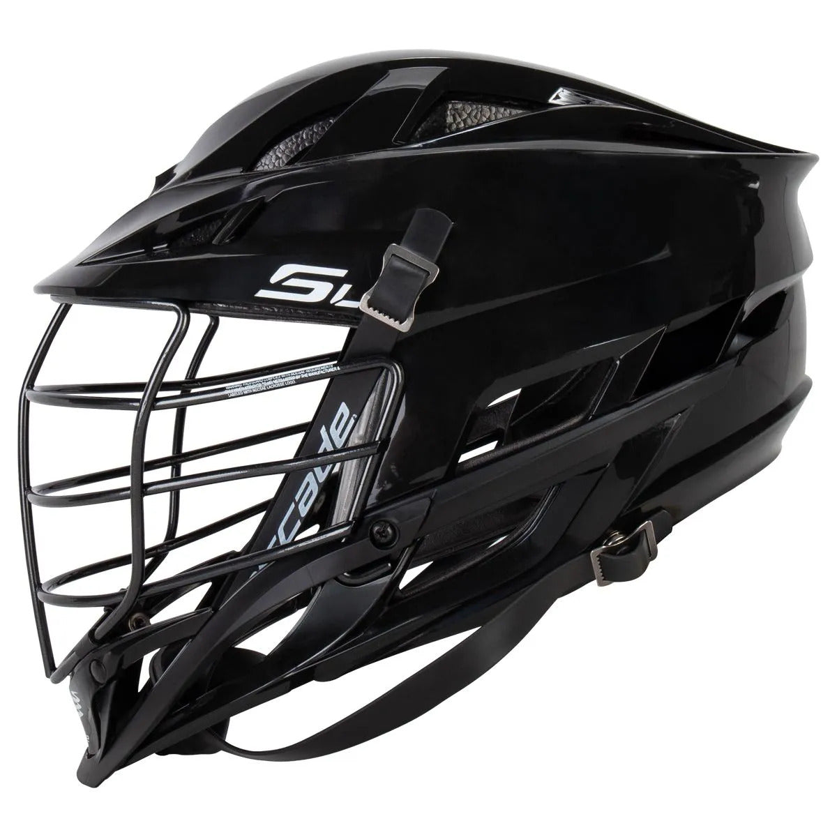 Cascade SL Lacrosse Helmet - Stock Custom - Black with Black Mask