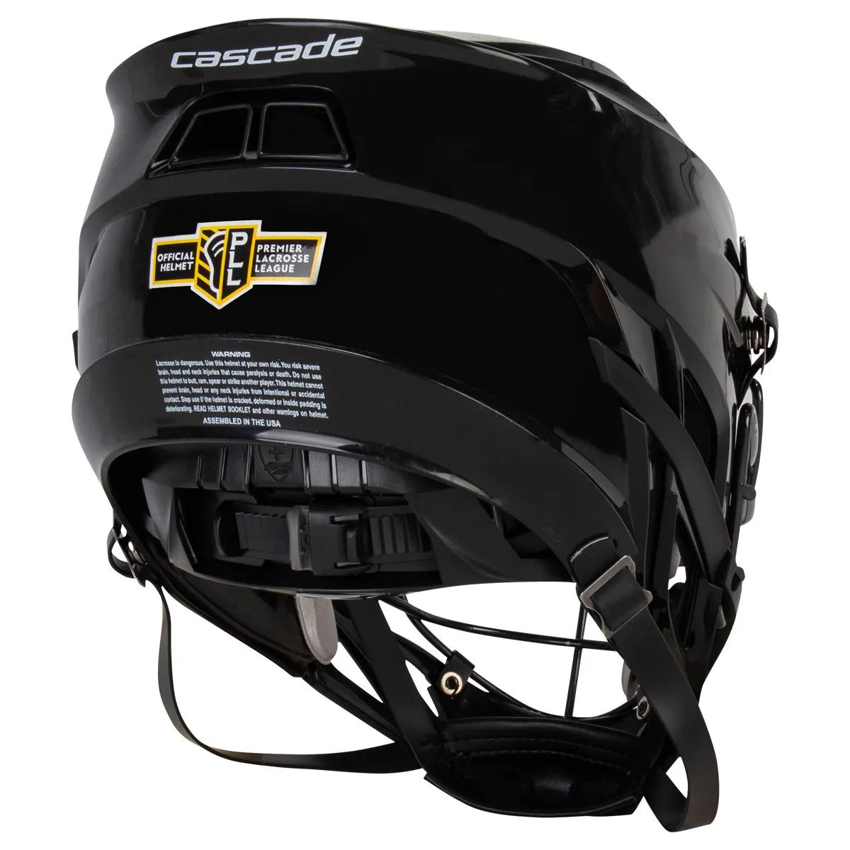 Cascade SL Lacrosse Helmet - Stock Custom - Black with Black Mask