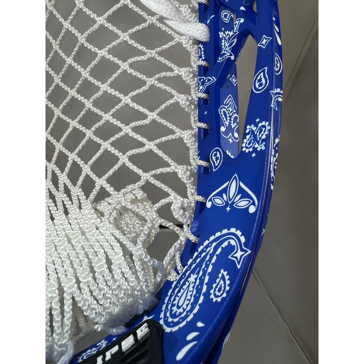 Custom Dyed Blue Paisley STX Eclipse 2 with STX 11D Memory Mesh Semi Soft