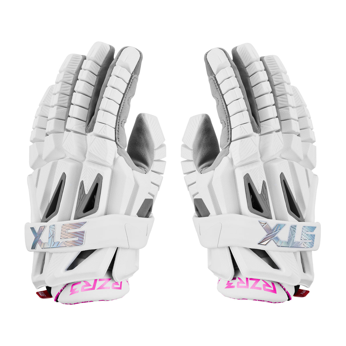 STX Surgeon RZR 3 Lacrosse Gloves Limited Edition Pink
