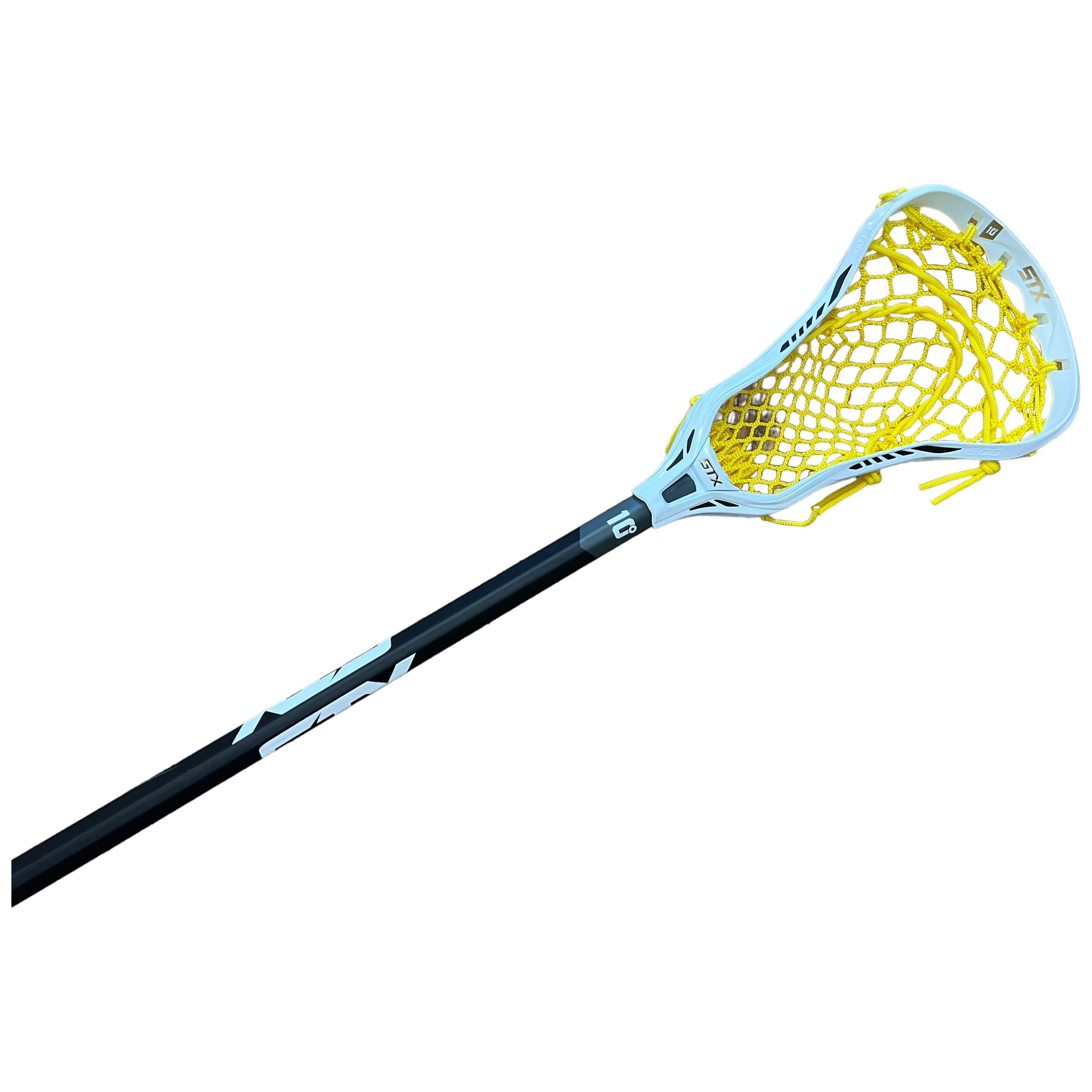 Crux 600 lacrosse head strung up with ECD high quality mesh