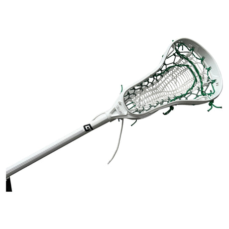 Gait Apex Complete Women's Lacrosse Stick with Armor Mesh Valkyrie Pocket White/Green