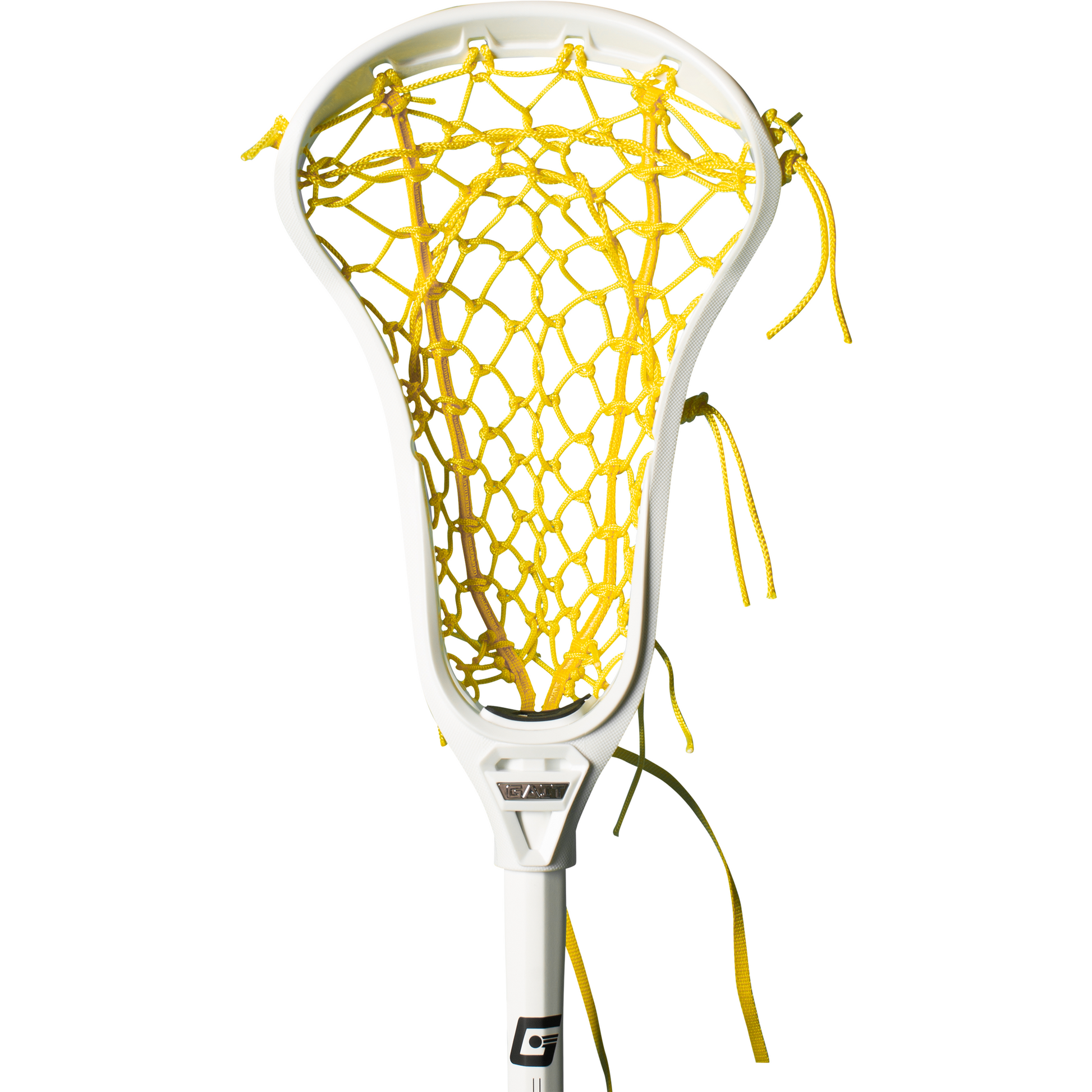 Gait Air 2 Women's Lacrosse Head with Flex Mesh White/Yellow