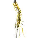 Gait Air 2 Women's Lacrosse Head with Flex Mesh White/Yellow Side Profile