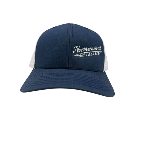 Northern Soul Lacrosse Trucker Hat Navy