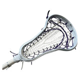 STX Exult Pro Elite Complete Women's Lacrosse Stick with Valkyrie Pocket White/Purple