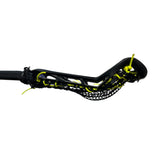 Custom Nike Victory Elite Women's Lacrosse Stick with Valkyrie Pocket Black/Volt
