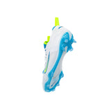 Nike Huarache 9 Elite Low Lacrosse Cleats White/Vivid Blue/Volt