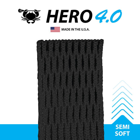 ECD Hero 4.0 Semi Soft Mesh Piece Black