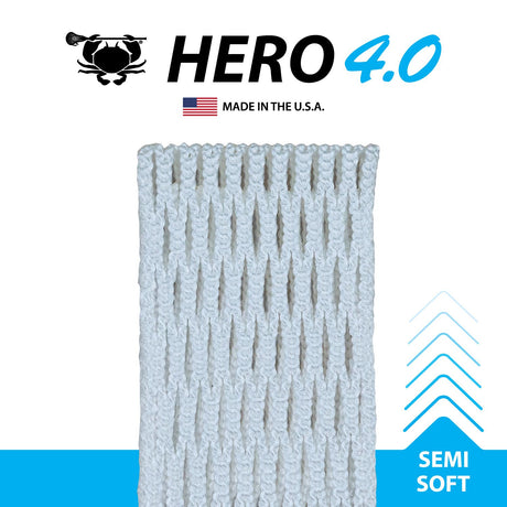 ECD Hero 4.0 Semi Soft Mesh Piece White