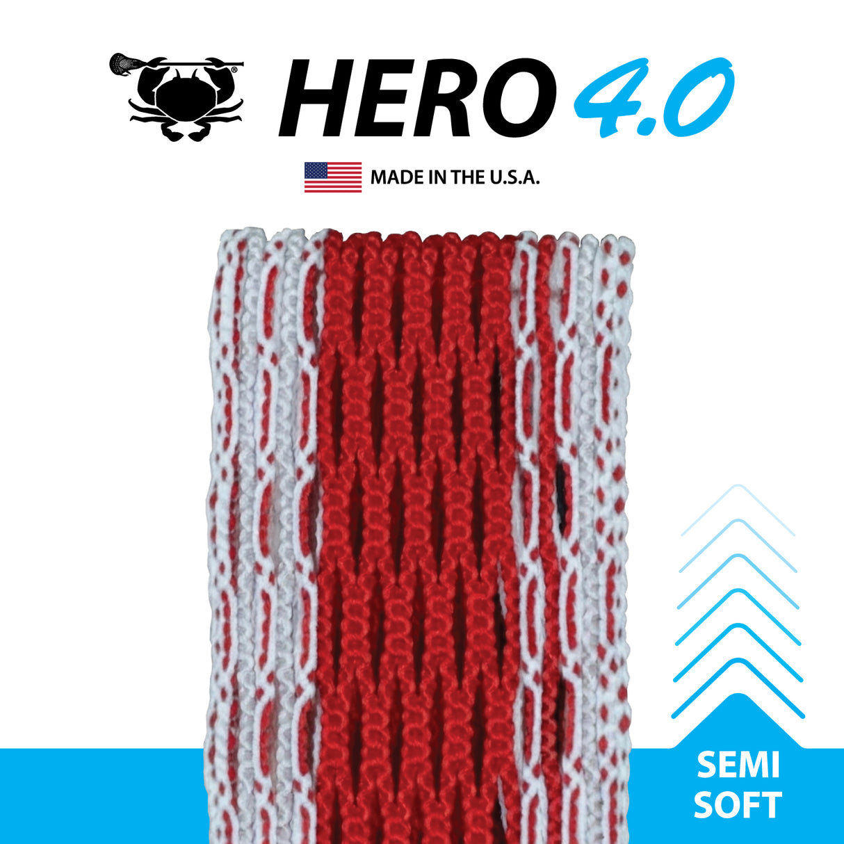 ECD Hero 4.0 Semi Soft Red Bandana Mesh Piece Limited Edition