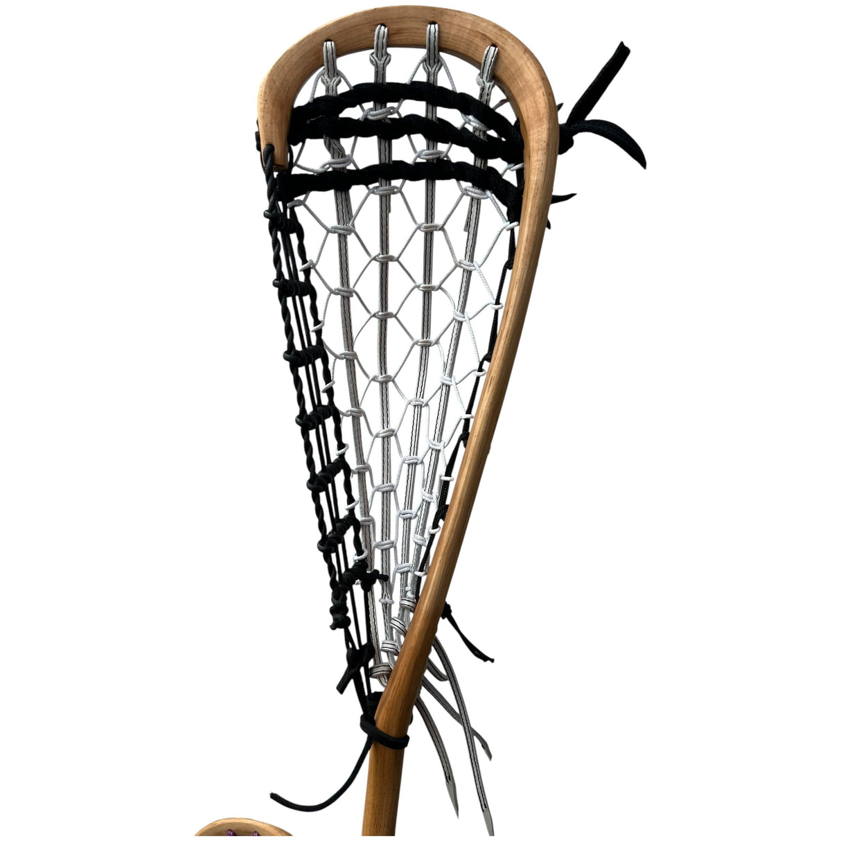 Traditional Wooden Men's Box Lacrosse Stick