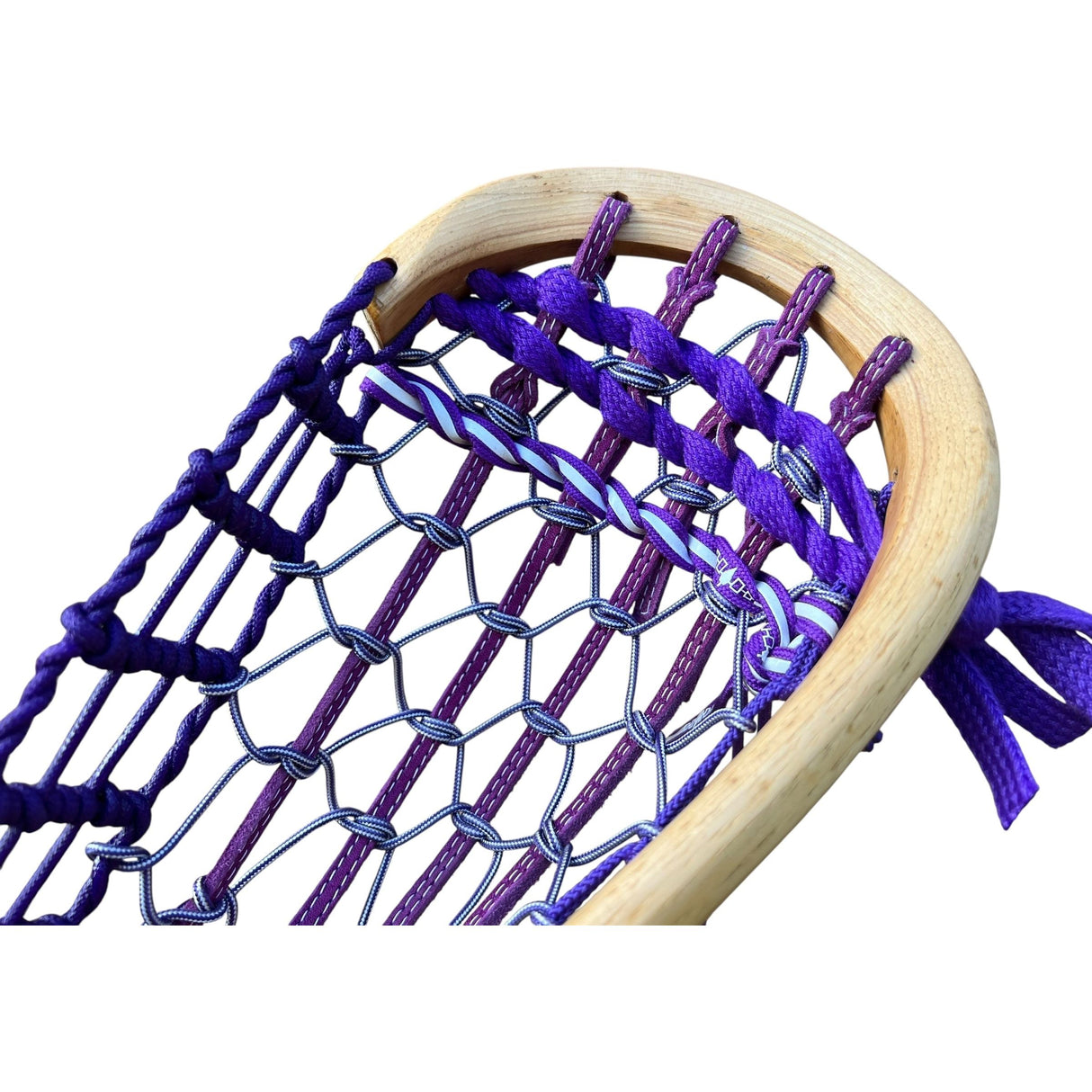 Traditional Wooden Men's Box Lacrosse Stick