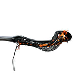 Custom Gait Air D Complete Women's Lacrosse with Valkyrie Pocket Black/Orange