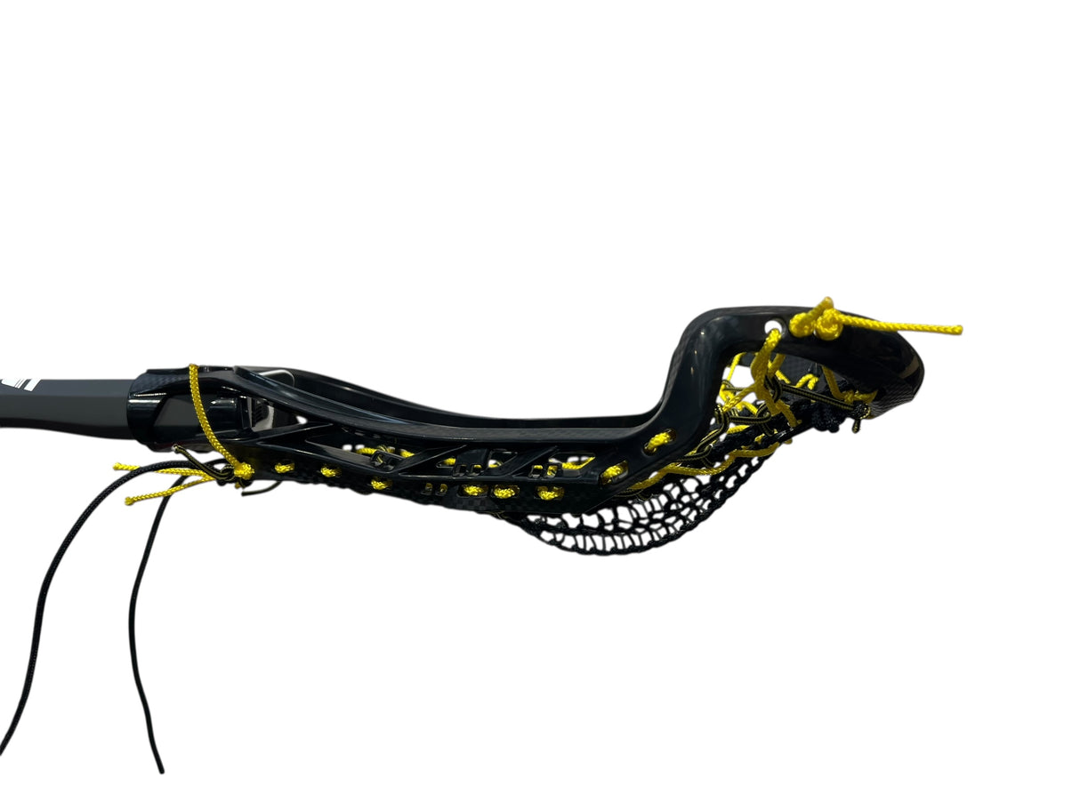 Custom Gait Air D Complete Women's Lacrosse with Valkyrie Pocket Bumblebee