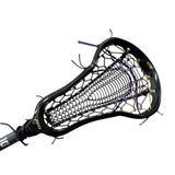 STX Exult Pro Complete Women's Lacrosse Stick with Valkyrie Pocket Black/Purple