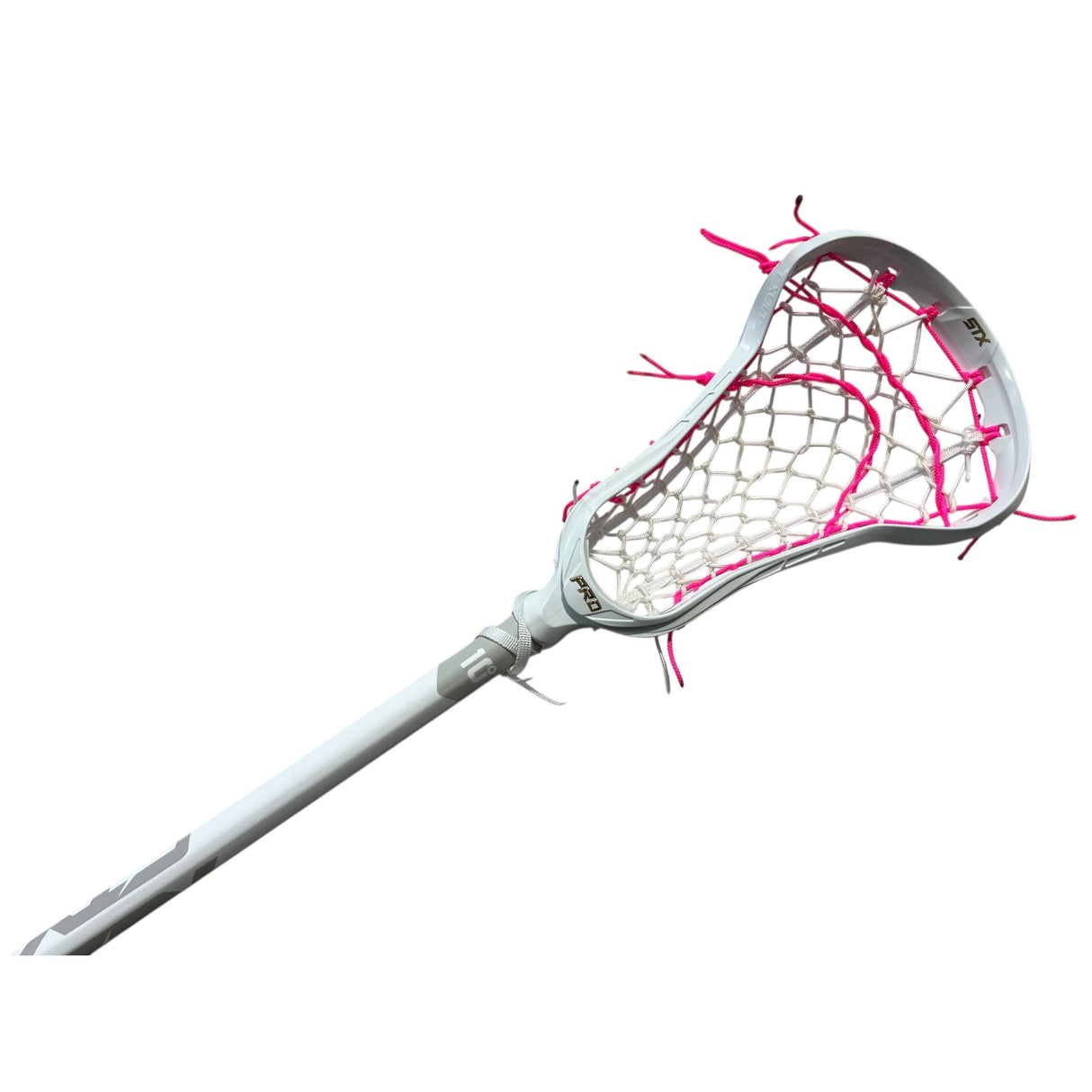 Custom STX Exult Pro with Flex Mesh White/Pink and Comp 10 Handle