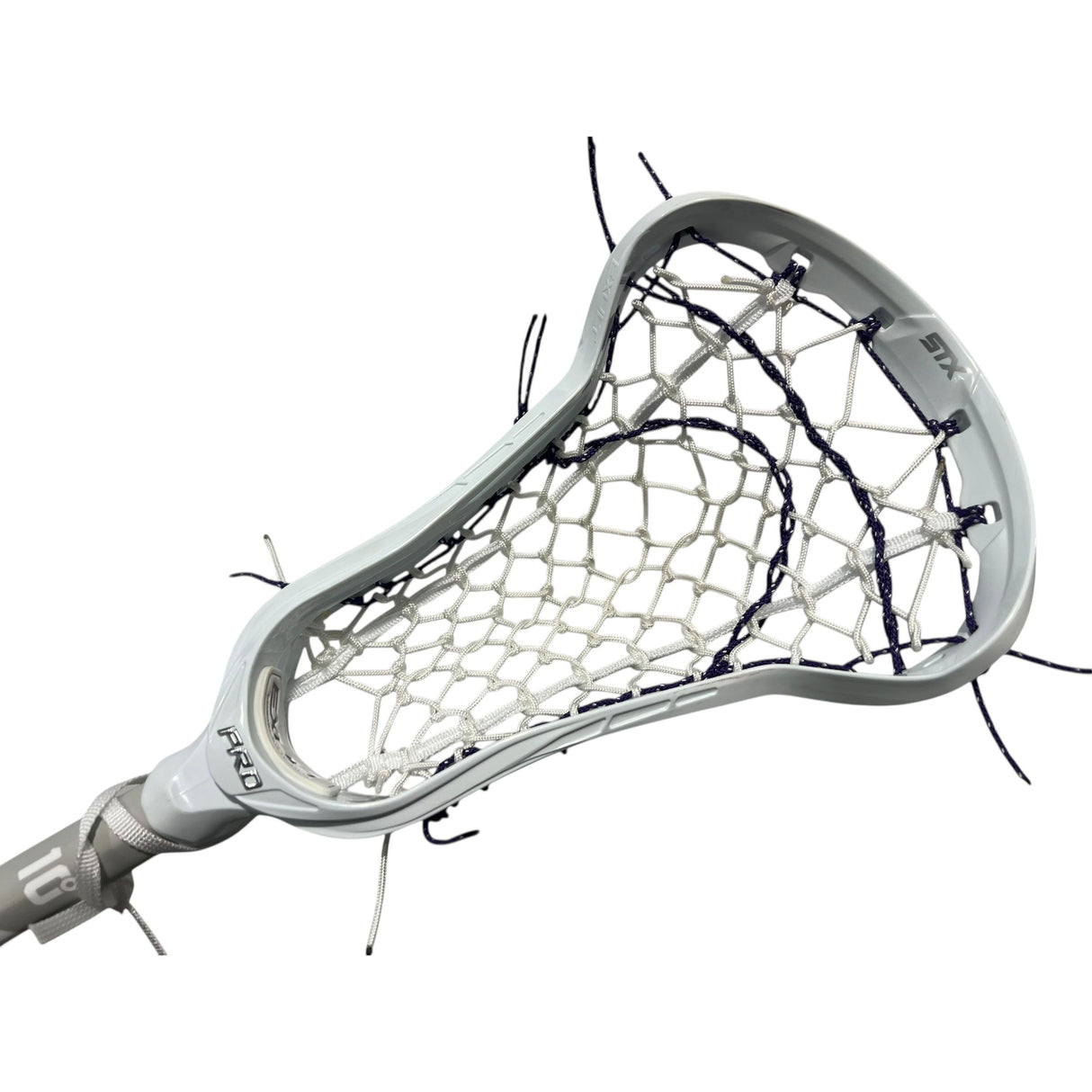 Custom STX Exult Pro with Flex Mesh White/Purple and Comp 10 Handle