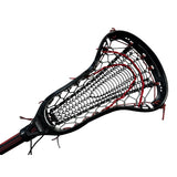 Custom Gait Apex 2 Women's Lacrosse Stick with Valkyrie Pocket Black/Red/Grey