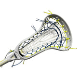 Custom Gait Apex 2 Women's Lacrosse Stick with Valkyrie Pocket White/Volt/Royal