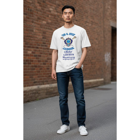 Gin & Juice Lacrosse T-Shirt White