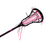 Custom Gait Apex 2 Women's Lacrosse Stick with Valkyrie Pocket Black/Neon Pink