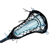 Gait Whip 2 Complete Women's Lacrosse  Stick with Armour Mesh Valkyrie Pocket Black/Carolina