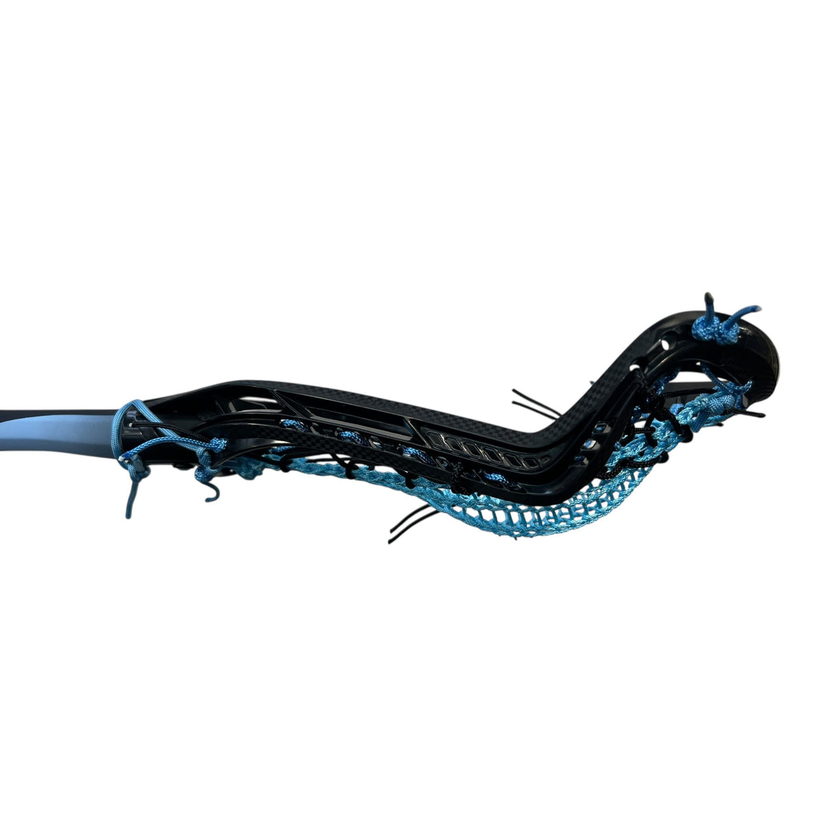 Gait Whip 2 Complete Women's Lacrosse  Stick with Armour Mesh Valkyrie Pocket Black/Carolina