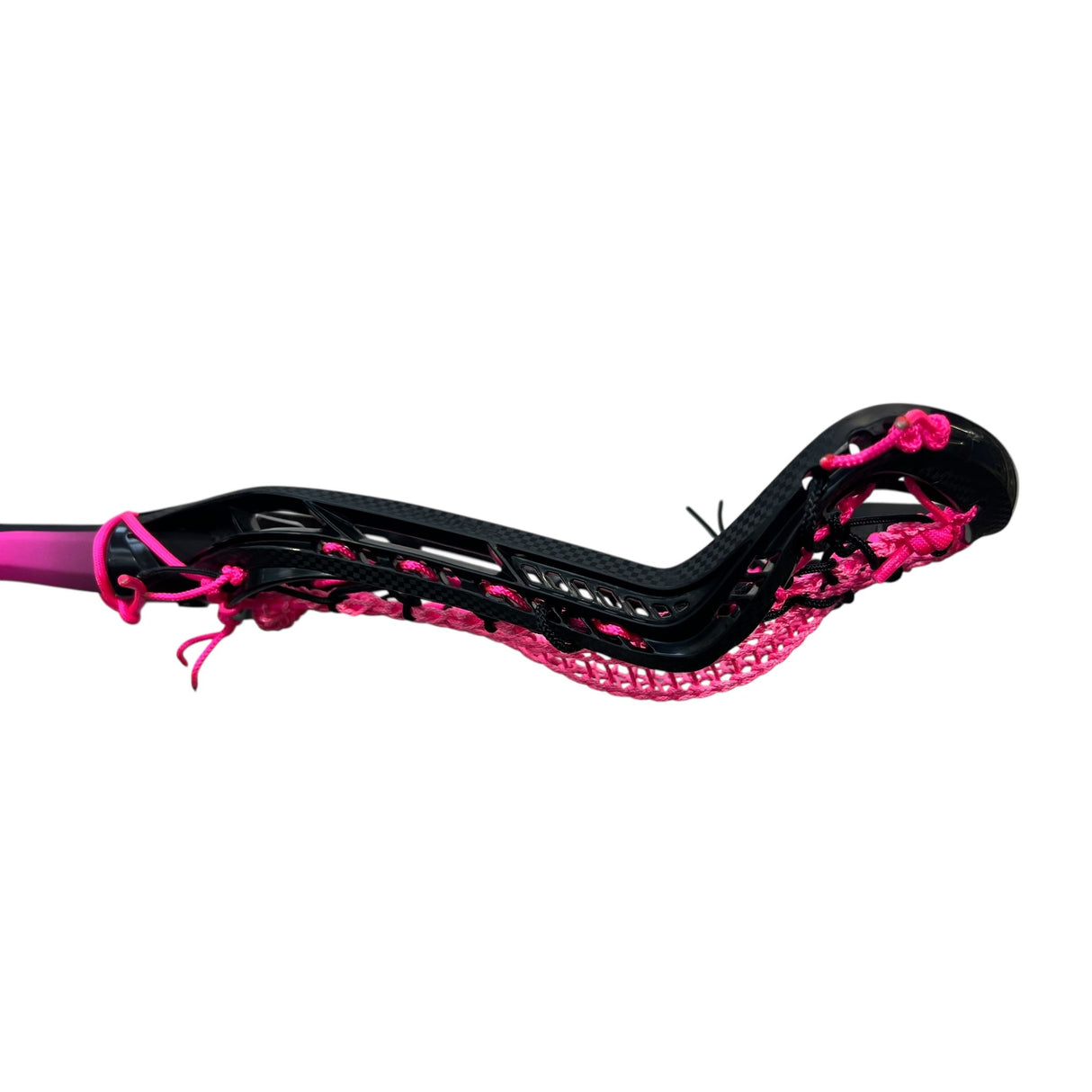 Gait Whip 2 Complete Women's Lacrosse Stick with Armour Mesh Valkyrie Pocket Pink/Black/Pink