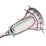 Custom Gait Apex 2 Women's Lacrosse Stick with Valkyrie Pocket White/Red