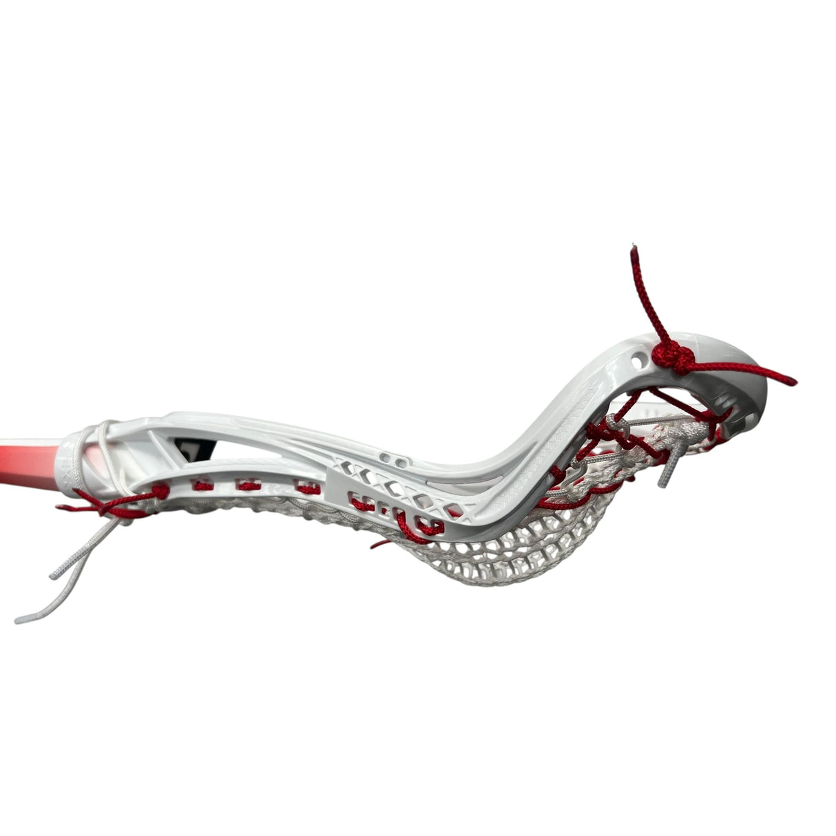 Custom Gait Apex 2 Women's Lacrosse Stick with Valkyrie Pocket White/Red