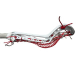 STX Exult Pro Complete Women's Lacrosse Stick with Valkyrie Pocket White/Red