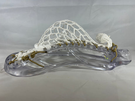 Custom STX Lacrosse Stallion Prism Clear with 7 Diamond Mesh