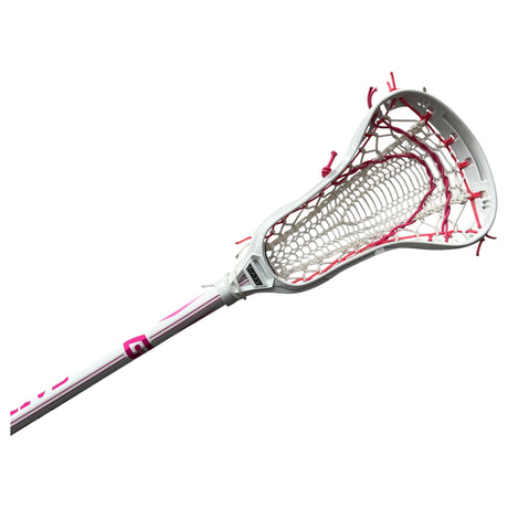 Custom Gait Apex 2 Women's Lacrosse Stick with Valkyrie Pocket White/Pink