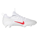 Nike Huarache 9 Elite Low Lacrosse Cleats White/Red