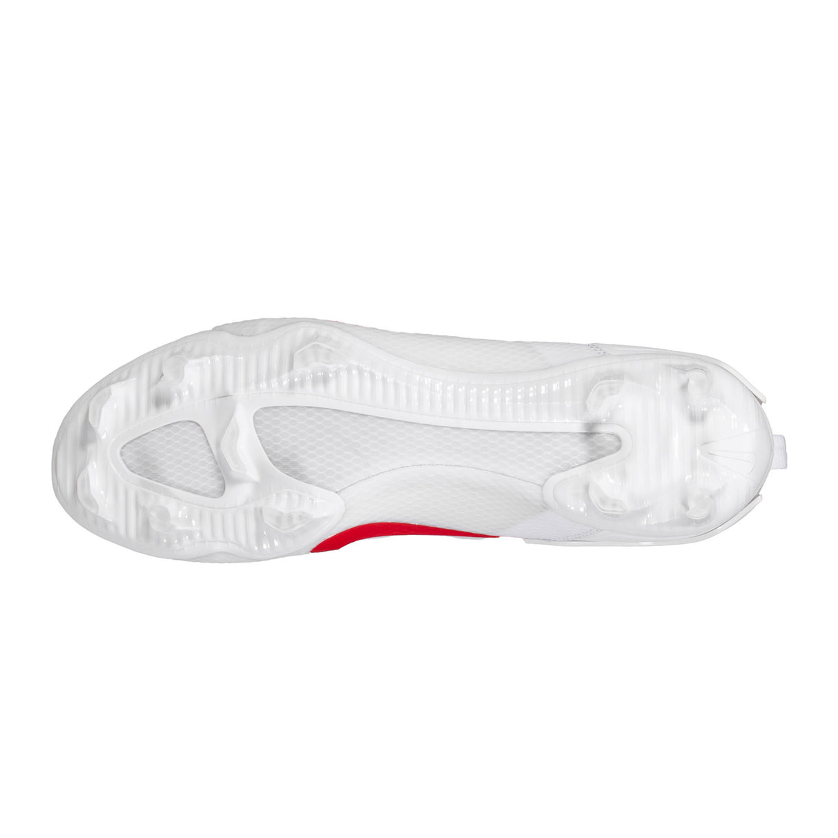 Nike Huarache 9 Elite Low Lacrosse Cleats White/Red