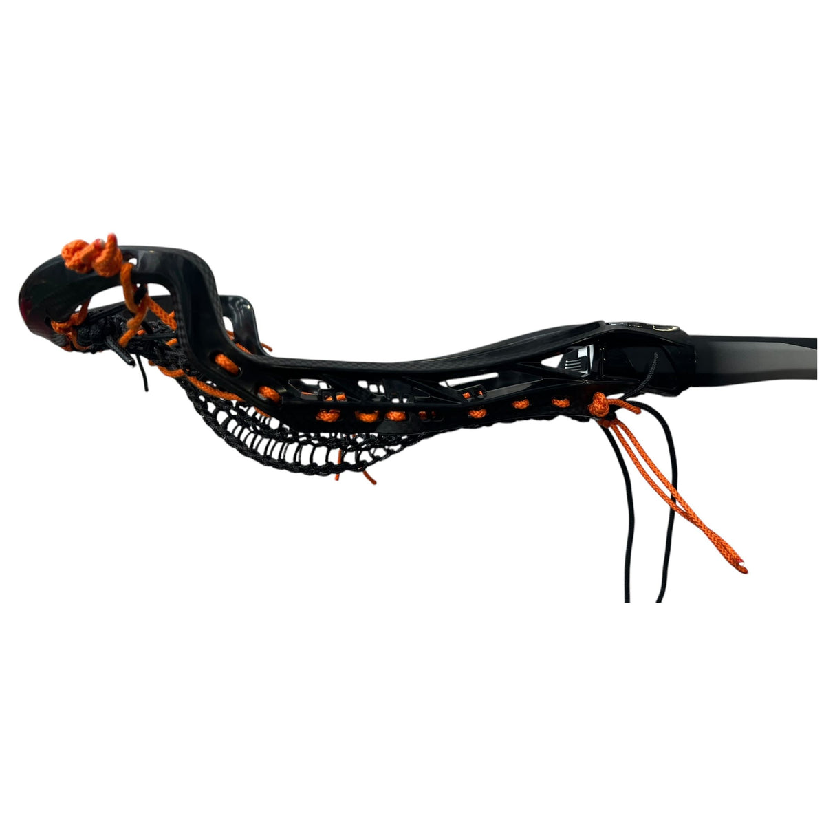 Custom Gait Air D Complete Women's Lacrosse with Valkyrie Pocket Black/Orange