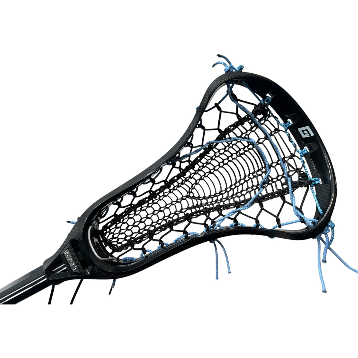 Custom Gait Air D Complete Women's Lacrosse with Valkyrie Pocket Black/Carolina