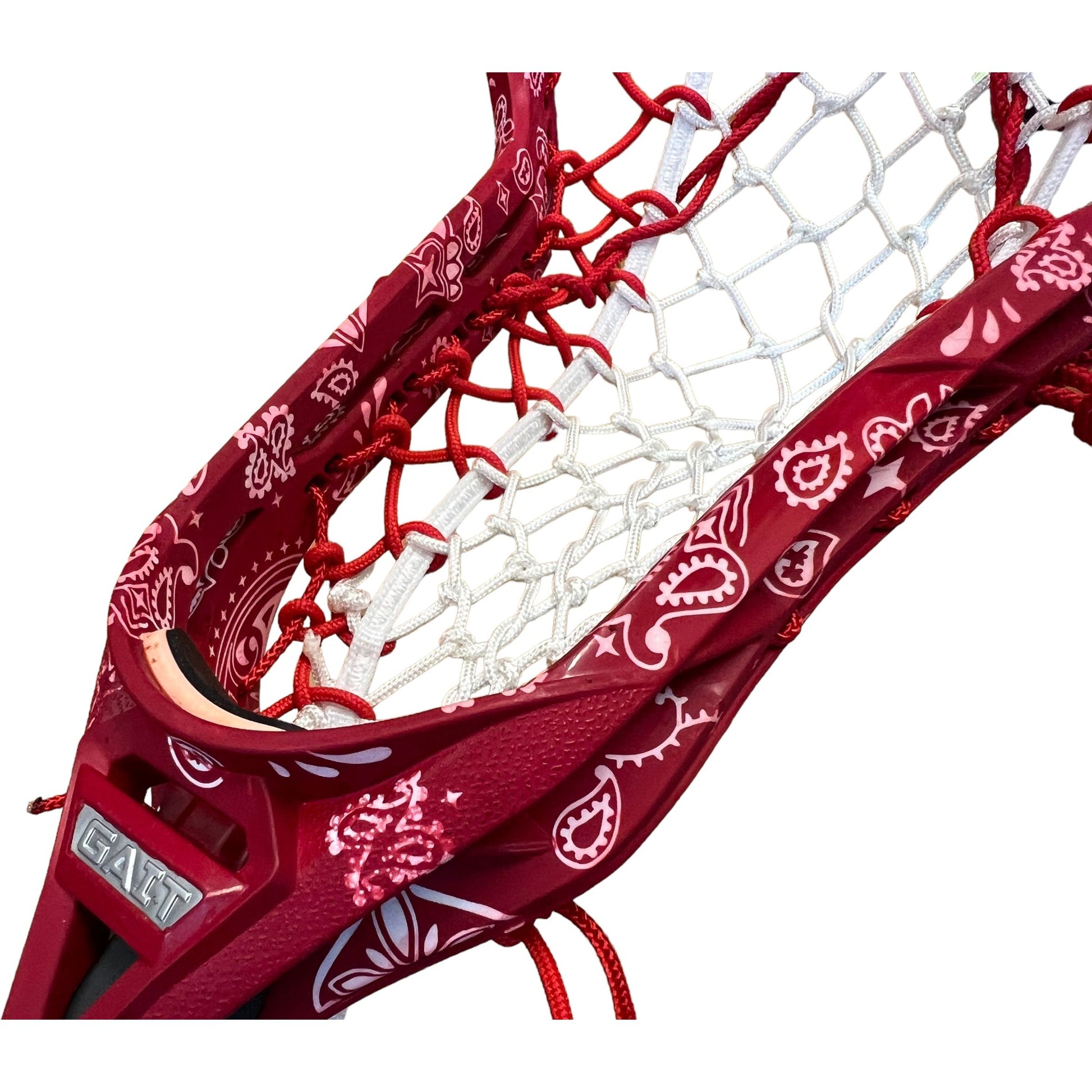 Custom Dyed Gait Whip Women's Lacrosse Stick Strung With Flex Mesh