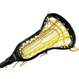 Custom Gait Apex 2 Women's Lacrosse Stick with Valkyrie Pocket Black/Yellow