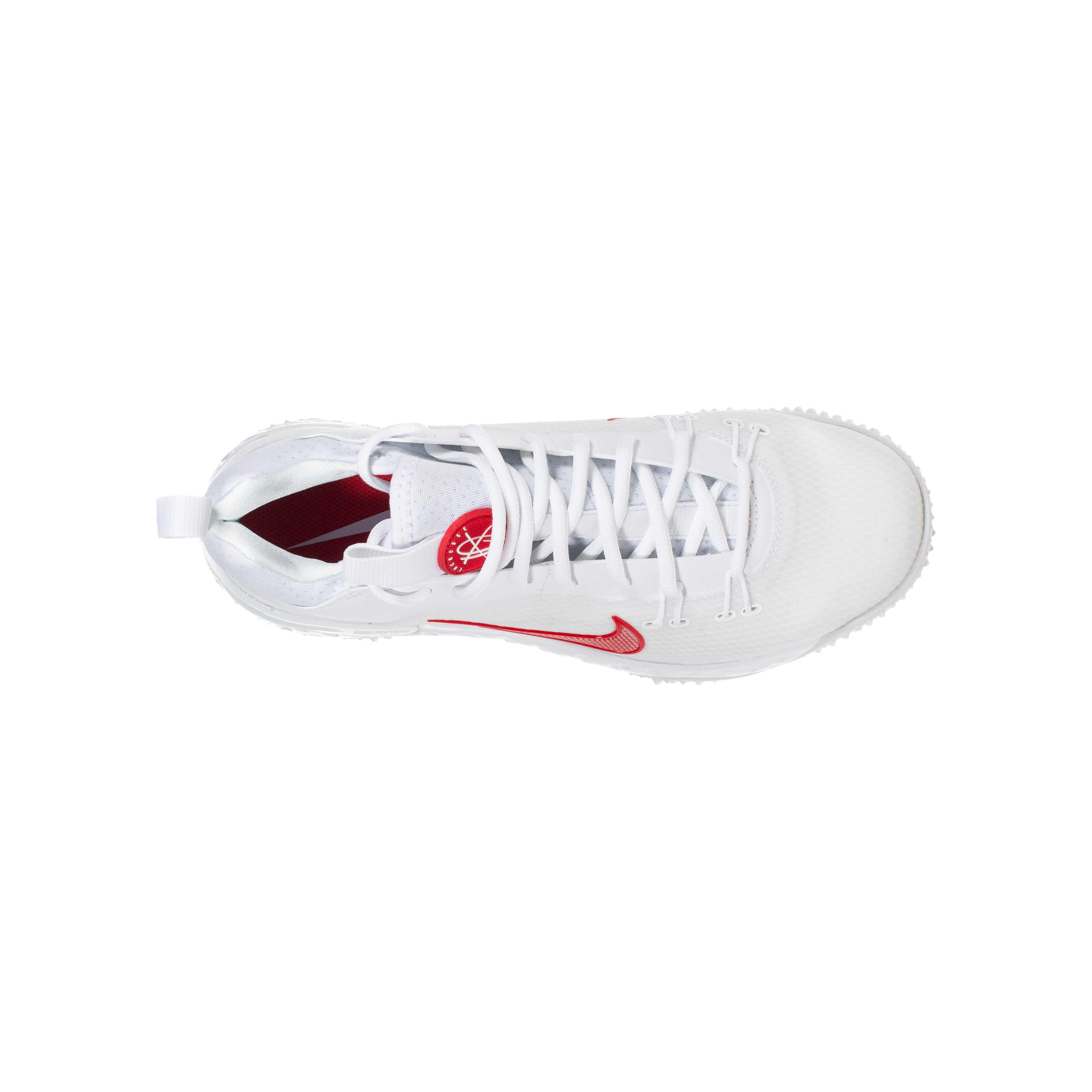Nike Huarache 9 Elite Turf Lacrosse Cleats White/Red – Northern