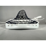 Custom ECD DNA 2.0 Lacrosse Head with TMD 9 Diamond Hex Mesh White/Navy