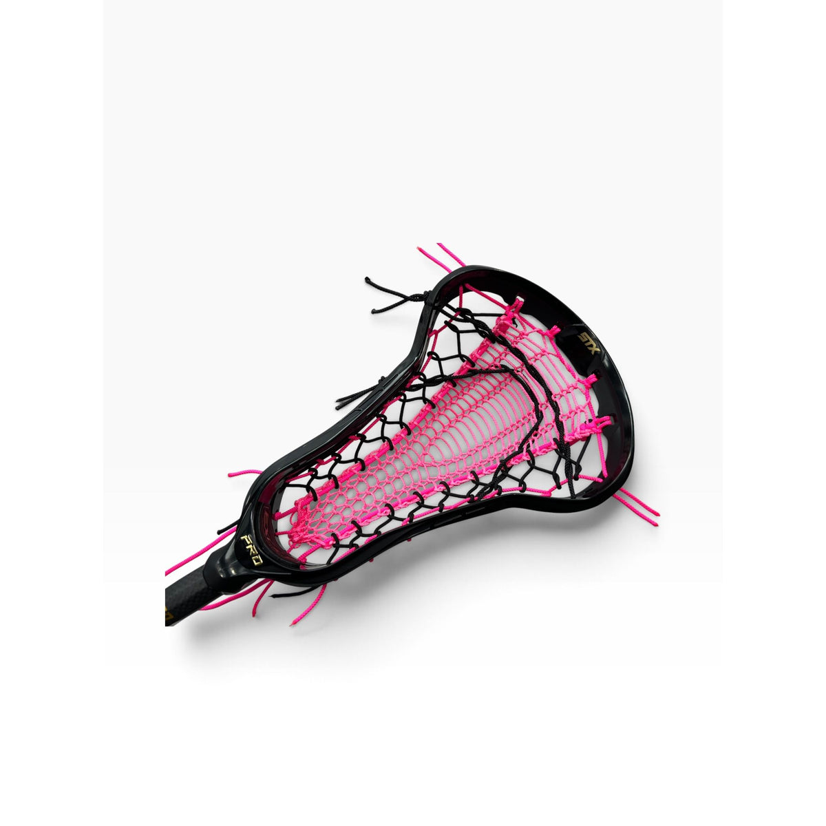STX Exult Pro Complete Women's Lacrosse Stick with Valkyrie Pocket Black/Pink
